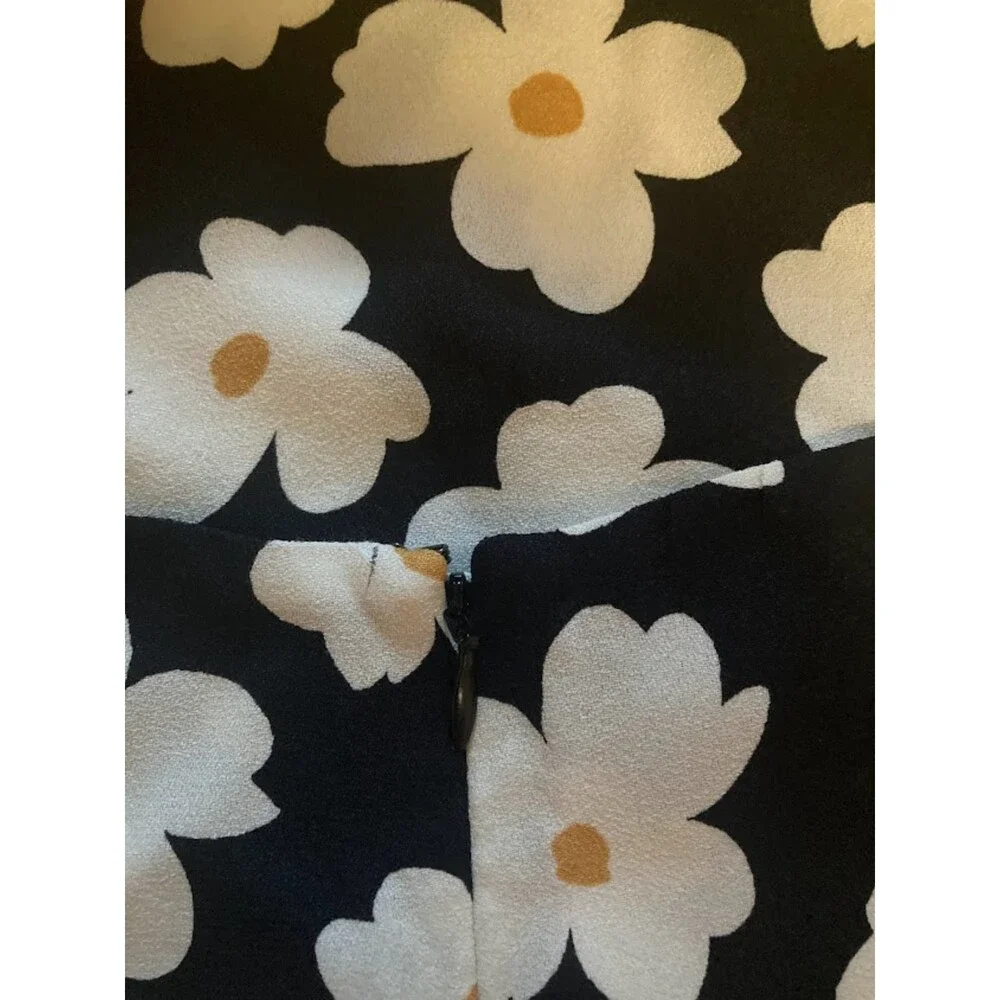 Reformation Gemma Coconut Dress floral halter wrap NWT Size 8 - Picture 16 of 16